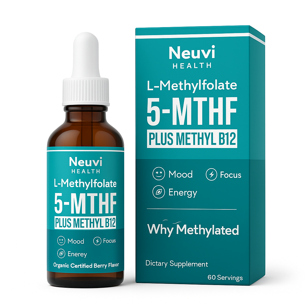 NeuviHealth Pure Methylfolate + Methyl-B12